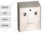 MV Cigarette Receptacle Inox Wall Nástěnný nerezový popelník Leštěný 01-1082