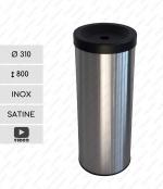 GESSERIT M 310 Inox nerezový popelník  Leštěný 01-747