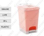 Pedálový odpadkové koše 20 L Plast [NA], [NA]   260 X 340 X 410   mm