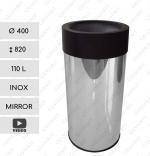 GESSERIT CINEMA 400 Inox Mirror 100-110 liter Koš na odpad nerez ocel 110 L Zrcadlový 01-809