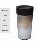 GESSERIT CINEMA 460 Inox 150-160 liter Koš na odpadky nerez ocel 160 L Leštěný 01-802
