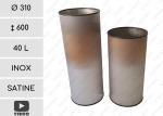 GESSERIT O 310x600 Inox 40 liter Nerezový nádoba na odpad L Leštěný 01-1164