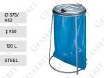 MV Waste bag holder hot dip galvanised steel 120 liter Stojany a držáky pytlů Ocel L 01-1086