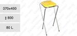 Waste bag holder yellow 80 liter Stojany na odpadkové pytle Ocel, Plast L Žlutá 01-1093y